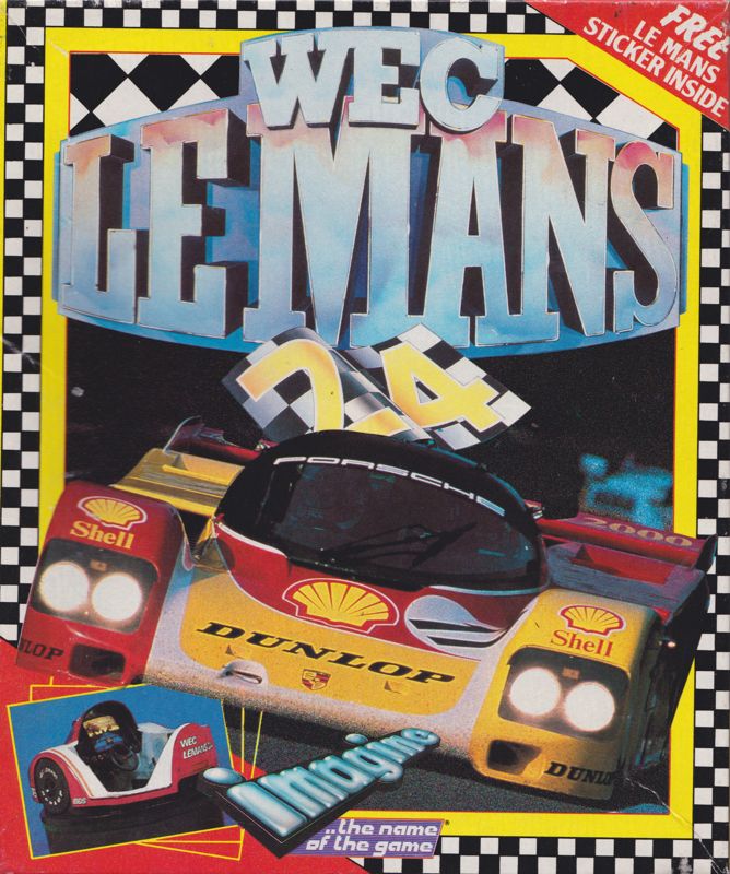 Le Mans box art for MSX